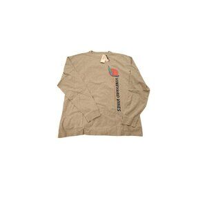 Vineyard Vines Mens Lrg Heather Gray Long Sleeve T Shirt Sail Graphic 100 Cotton